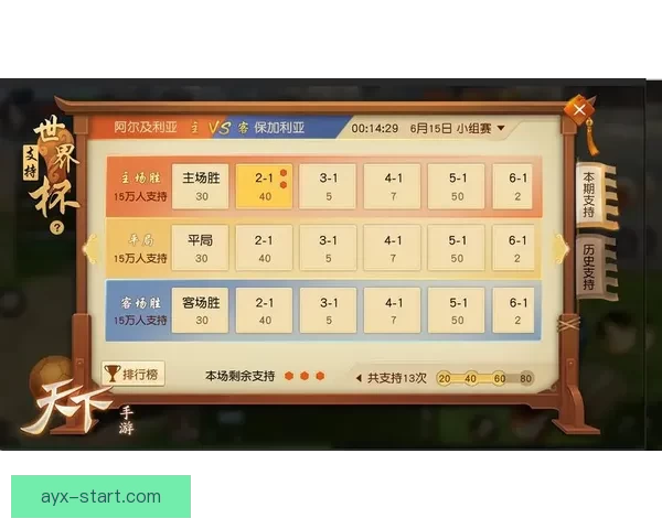 世界杯竞猜游戏网站助你预测赛事胜负轻松赢大奖，精彩活动等你来参与